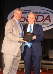 Jeff Nelson (Penn State) received the Lester Jordan Award for his service to the Academic All-America® program.